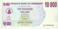 Zimbabwe 10.000 2006 UNC P-46/b
